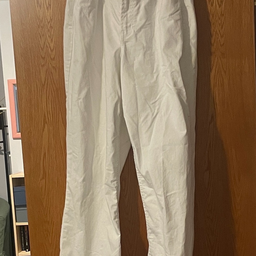 White Wide-Leg Jeans